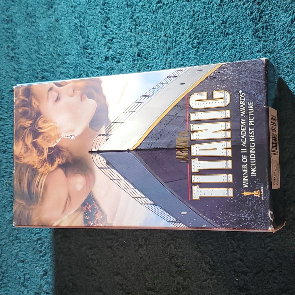 Titanic 2 vhs tape set movie